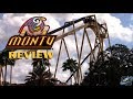 Montu Review Busch Gardens Tampa B&M Inverted Coaster