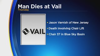 Man Dies In Accident At Vail Resort