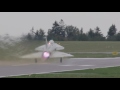 saab ajs 37 viggen thrust reverser landing and short take off. swedish air force 90 years at malmen