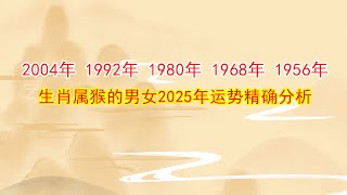 生肖属猴的人2025年五大人群的走势职场精英、经商人士、单身男女、已婚人群、莘莘学子 #生肖運勢 #生肖運程 #運勢 #2025年運勢 #2025年の運勢 #生肖猴 #运势