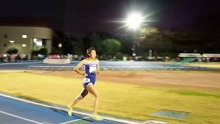 日体大記録会　女子5000m 第5組　2018年11月10日