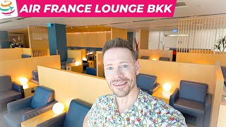 Air France Business Class Lounge Bangkok Suvarnabhumi Airport | YourTravel.TV