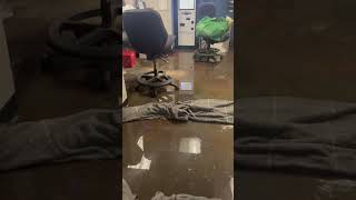Water main breaks inside Jackson County Jail booking area