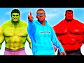 HULK VS RED HULK MEGA RAMP JUMP CHALLENGE #1 | Team4SHOOTER