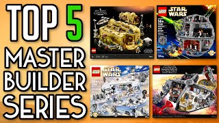 Top 5 LEGO Star Wars Master Builder Series Sets (MBS)