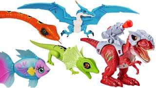 ZURU ROBO ALIVE COLLECTION | UNBOXING Robo Fish,Robo Snake ,Robo DINO WARS| ASMR