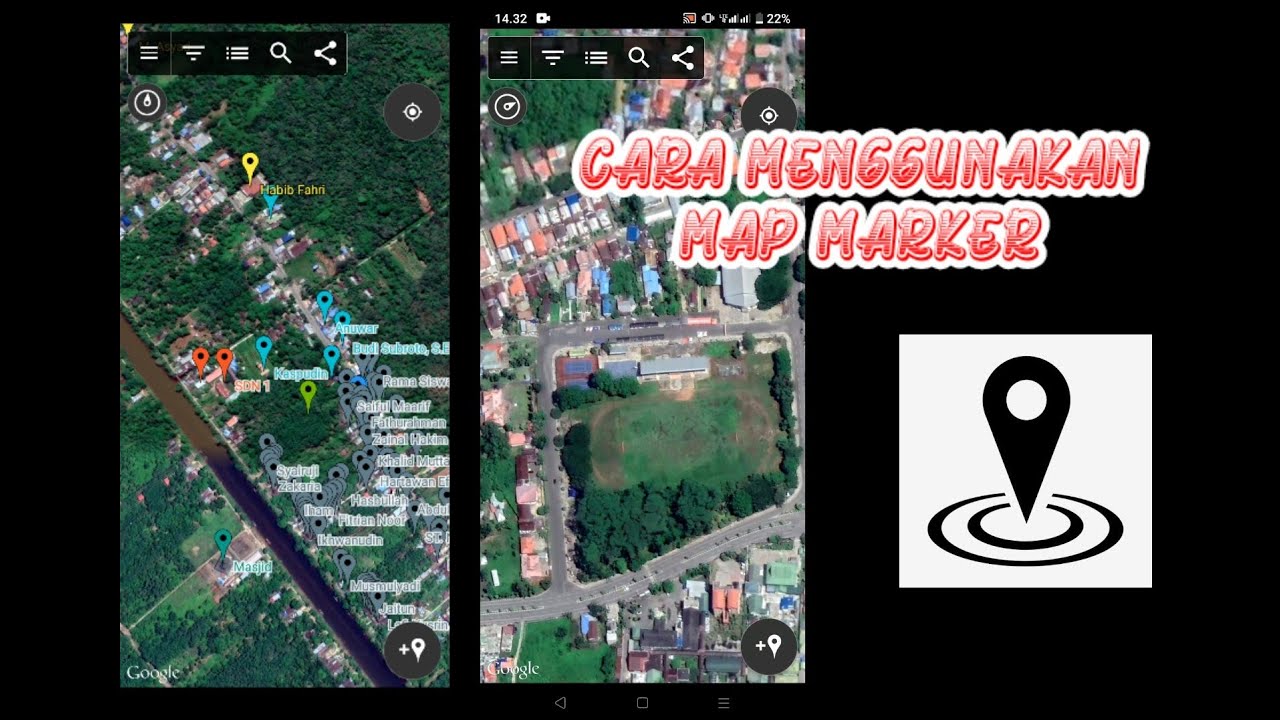 Cara Menggunakan Map Marker Android 2023 Youtube