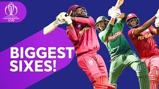 Biggest Sixes! | 2019 Cricket World Cup Biggest Sixes So Far | ICC Cricket World Cup 2019
