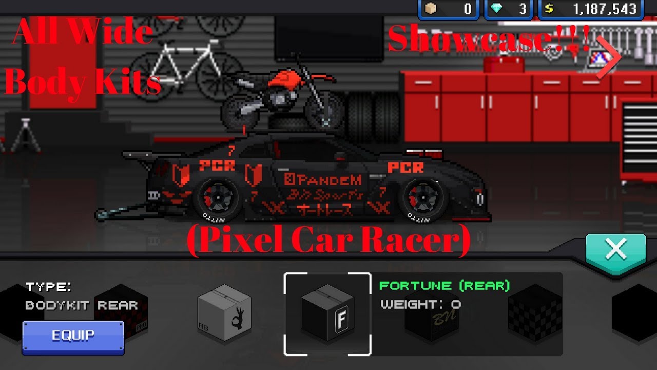 Pixelcarracer All Wide Body Kits Showcase Youtube