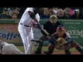 HOU@BOS: Ortiz slices a two-run double to left field