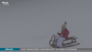 Nagy mennyiségű csapadék esett az elmúlt napokban - 2023.01.18.