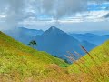 【两天一夜反穿徒步登山】 一路伴着狂风大雨，直涌金顶 有欢声