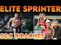 S&C Coaches React To Sprinter Mathias Hove Johansen - Norwegian Sprinter!