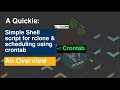 Simple Shell Script - Crontab (automate) Schedule and Rclone on my Raspberry Pi