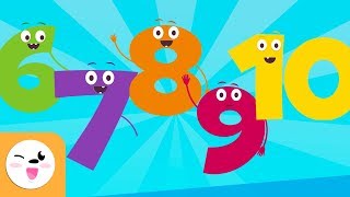 Los números del 6 al 10 - Canciones de los números - Aprender a contar