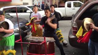 柔功門區德基國術會 Yau Kung Moon Richard Ow - Lion Dance Jam Session San Francisco Chinatown