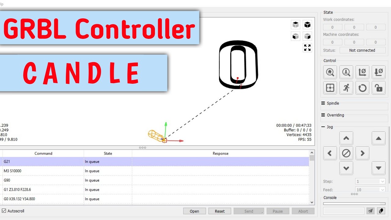 How To Download Candle Grbl Controller Gcode Sender Cnc Machine