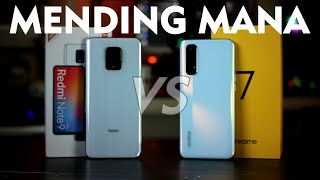 DUEL PANASS !! Realme 7 VS Redmi Note 9 Pro - Mending Mana Nih??