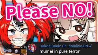 Bae Finally Found Out Mumei's Weakness 【Nanashi Mumei / HololiveEN】