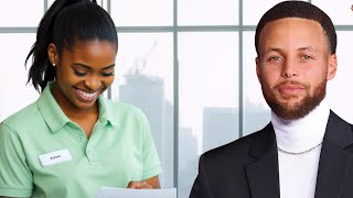 Black Waitress Is Fired For Helping Steph Curry, Next Day She Gets The Shock Of Her Life!