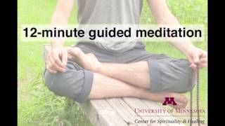 12 minute guided meditation