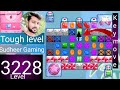 Candy crush saga level 3228 । Tough level । No boosters । Candy crush 3228 help । Sudheer Gaming