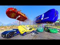 Street Race Crazy Cars - McQueen VS Car Next Gen Cruz Ramirez Jackson Storm & Friends