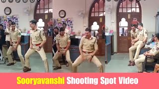 SOORYAVANSHI SHOOTING SPOT FUN - RANVEER SINGH & AKSHAY KUMAR😂 #youtubeshorts #shorts #shortsvideo