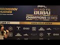 pfl dubai pre fight press conference part 2