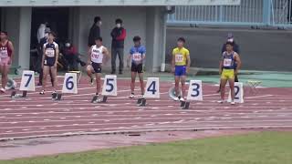 2021 茨城県高校総体 男子100m準決勝