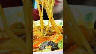 Noodles ASMR 🍝 ASMR Food Eating Sound / Noodles Mukbang #Shorts (5)