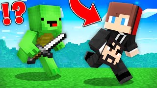 JOHN WICK Speedrunner vs Hunter : JJ vs Mikey in Minecraft Maizen!