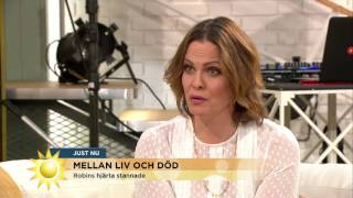 Robin föll ihop livlös på fotbollsträningen - Susanne räddade hans liv - Nyhetsmorgon (TV4)