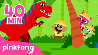 Who is the Dinosaur King? and more | Dinosaur Story Time | Pinkfong Stories for Children