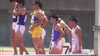 日本陸上混成競技2016 男子十種100m1組