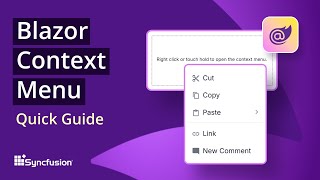 Blazor Context Menu: The Ultimate Feature Walkthrough