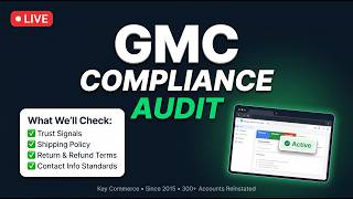 🔴 LIVE: The Ultimate GMC Website Compliance Audit (With a Real Expert)