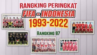 Ranking FIFA Indonesia 1993-2022 - Rangking FIFA Indonesia Sepanjang Masa