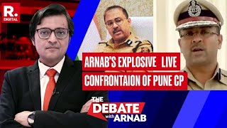 Arnab Confronts Pune Police Commissioner Amitesh Kumar In Explosive LIVE Segment |Pune Porsche Crash