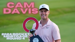 Cameron Davis Shoots a Final Round 70(-2) to win the 2024 Rocket Mortgage Classic!!