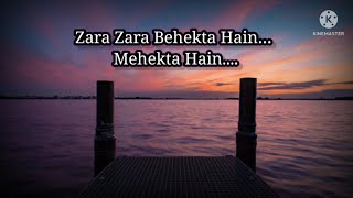 Zara Zara | With Lyrics ❤ | Rehnaa Hai Terre Dil Mein ( 2001 ) | Bombay Jayashri