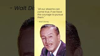 Walt Disney's imagination and creativity have enchanted generations