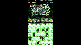 【パズドラ】マシンアテナ降臨ソロ２０分以内クリア【緑おでん修正】