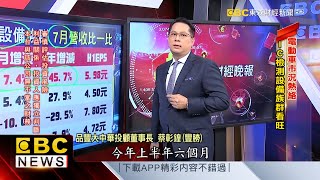 電動車市況熱絡 IC檢測設備族群看旺-蔡彰鍠(豐勝)《57爆新聞》精選篇 網路獨播版-1800