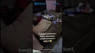 Viral Video Kost Wanita Berantakan Penuh Sampah, Diduga Mengidap Hoarding Disorder