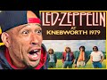 Rapper FIRST time REACTION to Led Zeppelin - Rock And Roll (Live at Knebworth 1979)