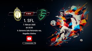 7.2.2025 - 16. krog 1.SFL - FK Dobovec vs Siliko Vrhnika