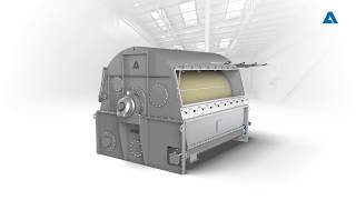 ANDRITZ SEPARATION – Krauss-Maffei TSF vacuum drum filter
