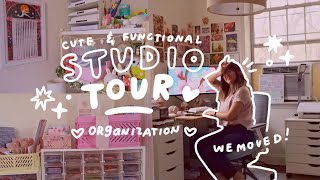 home art studio tour ✿ cute, functional \u0026 organized in nyc