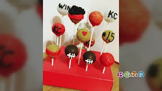 Ketchup cake pops